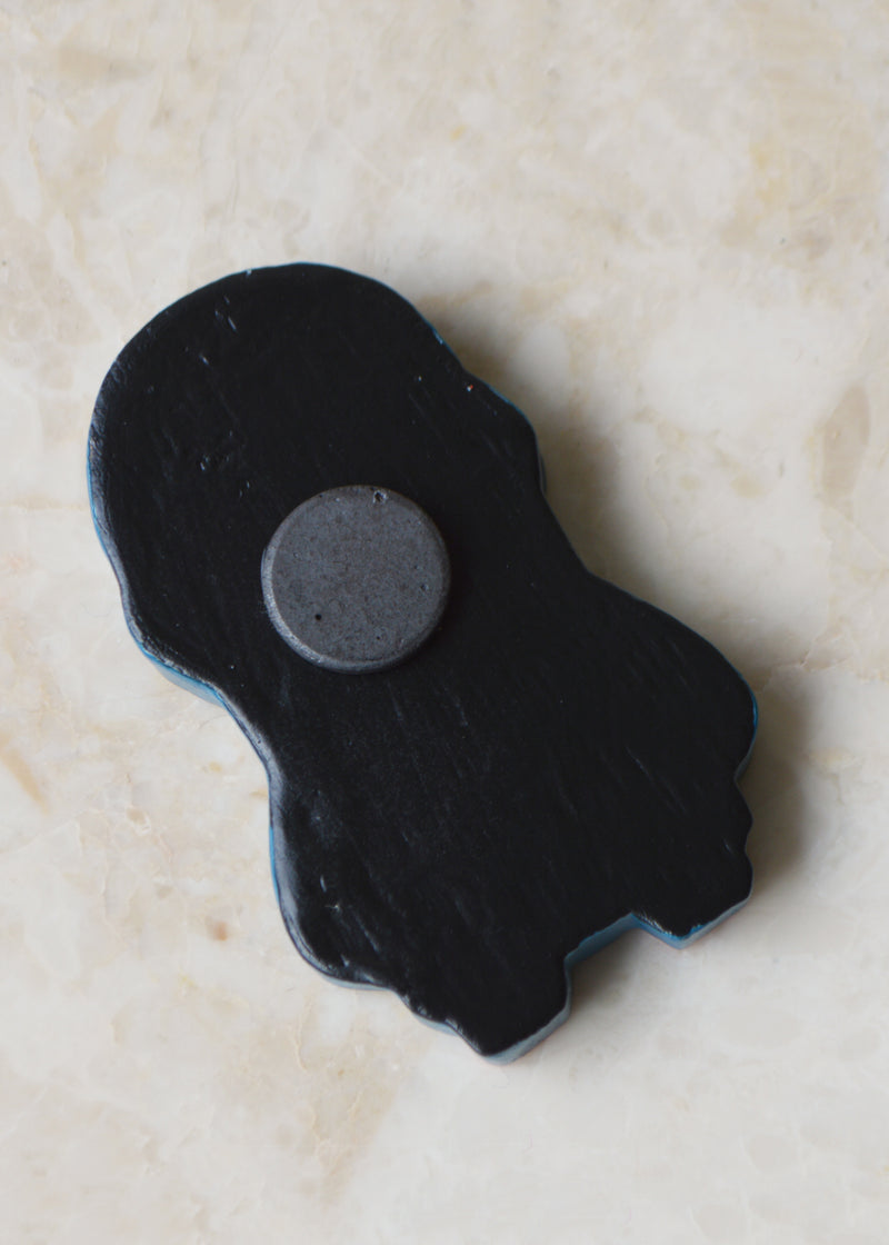 Wooden Superman Magnet