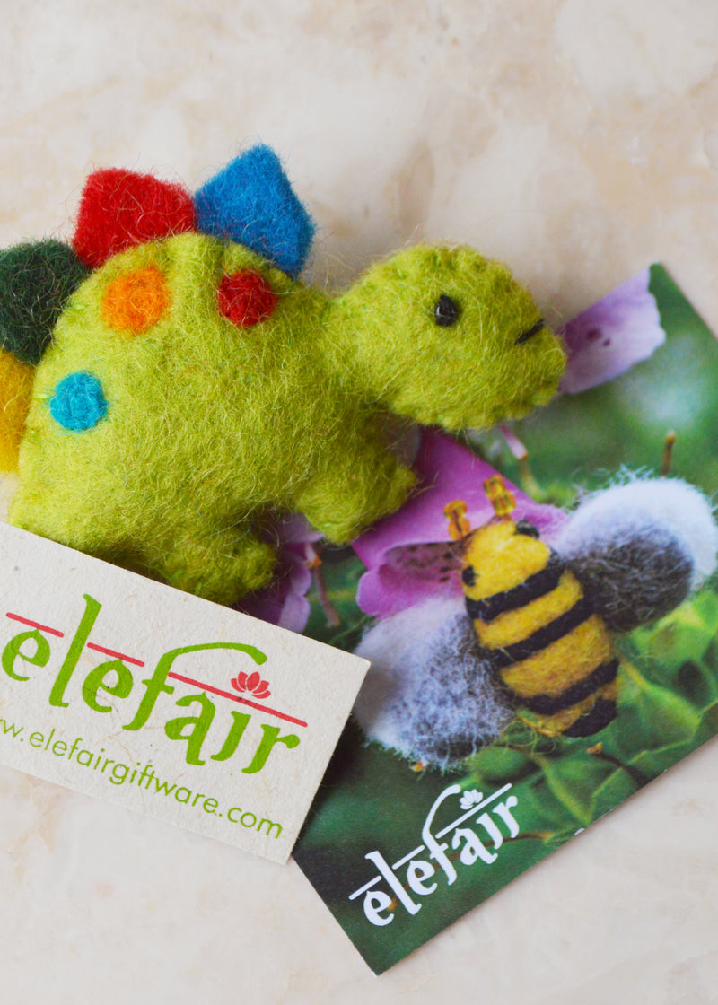 Stegosaurus Brooch
