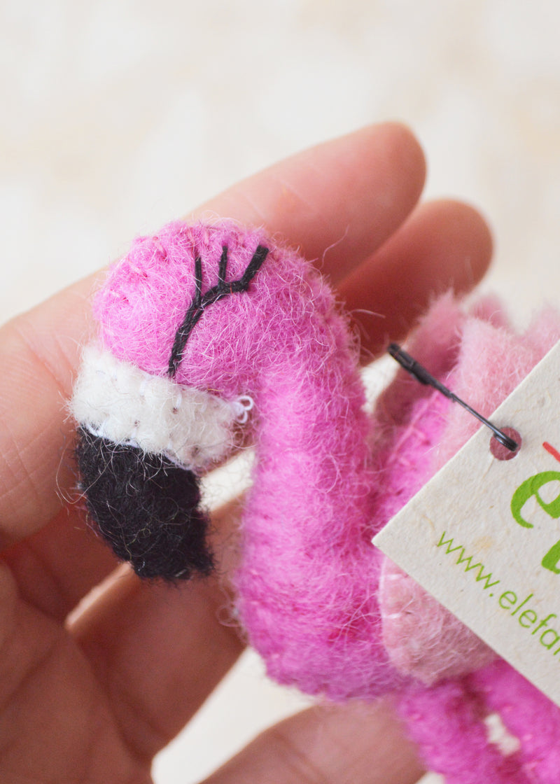 Flamingo Brooch