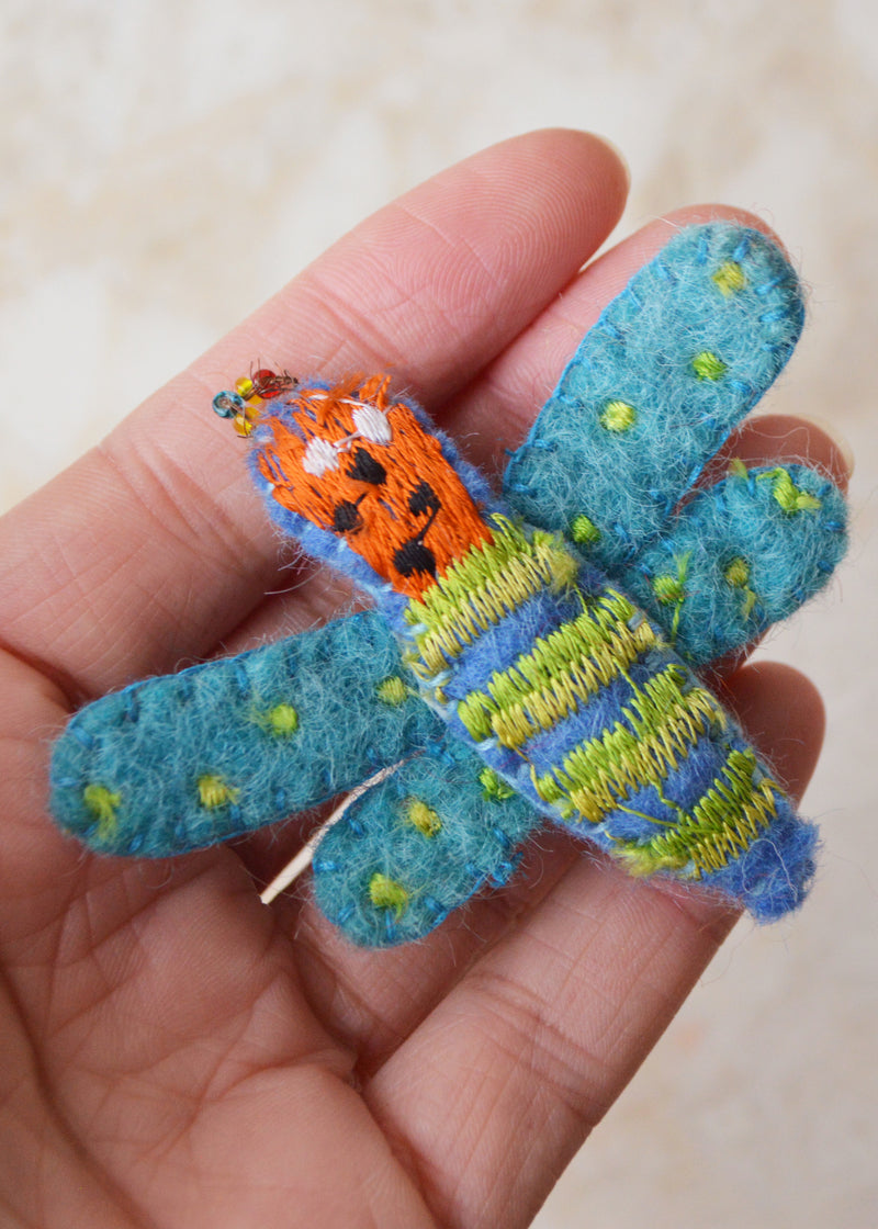 Dragonfly Brooch