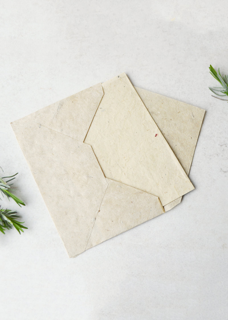 Dried Leaves Animal Gift Card