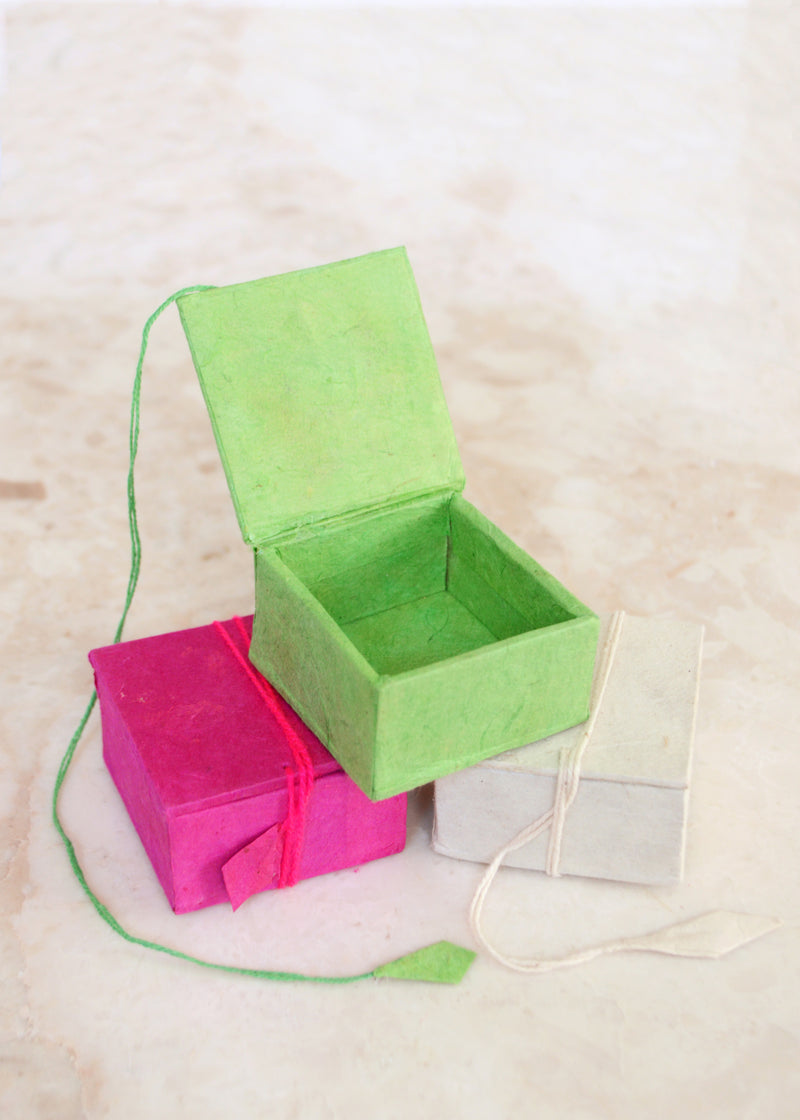 Small Lokta Paper Gift Box