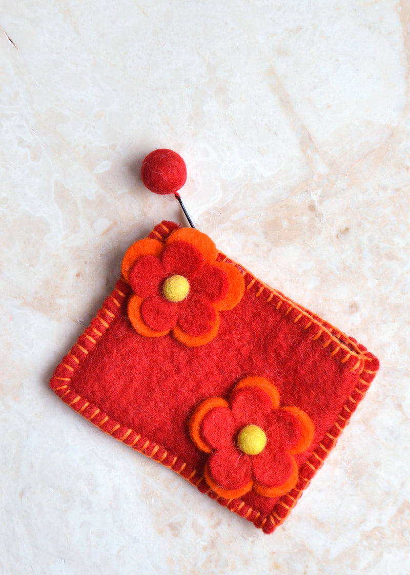 Double Flower Purse