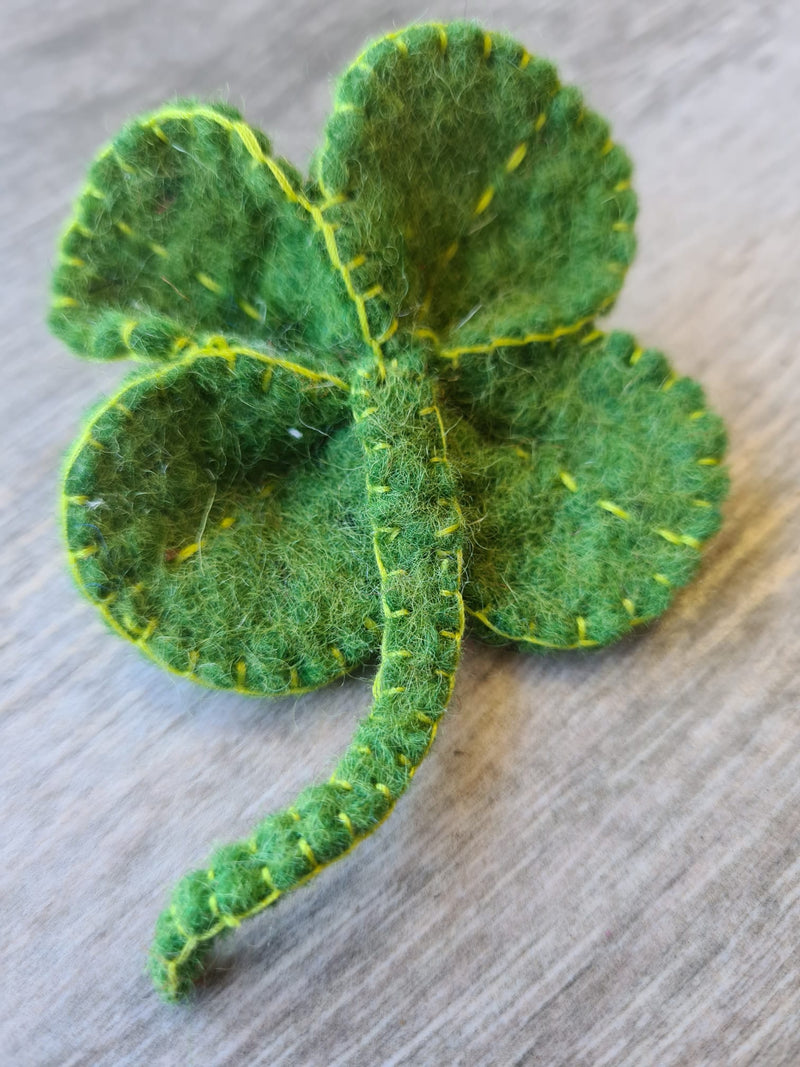 Four Leaf Clover Brooch