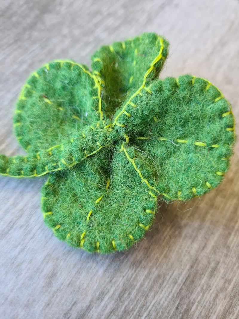 Four Leaf Clover Brooch