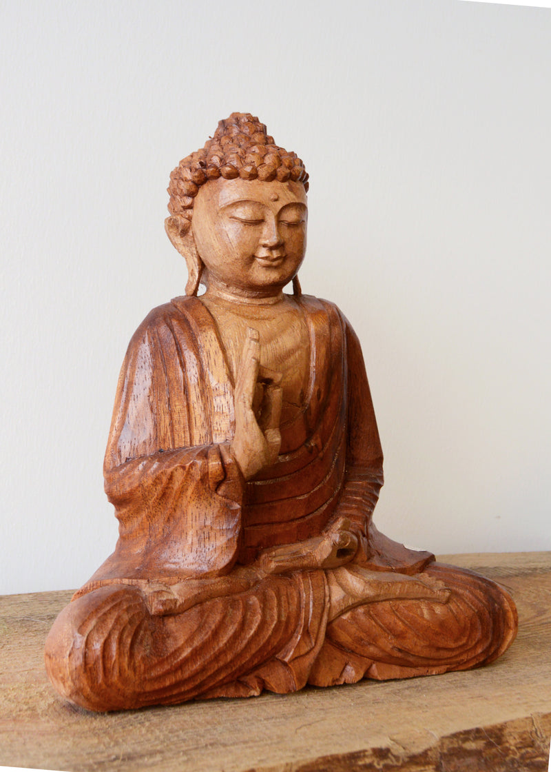 Wooden Buddha Carving