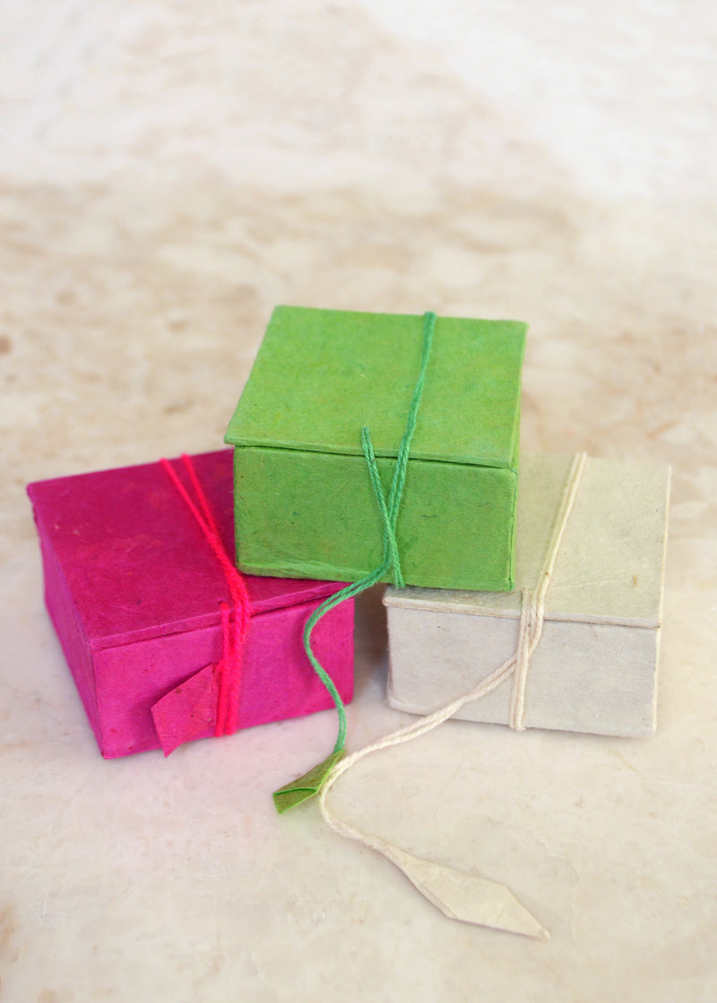 Small Lokta Paper Gift Box