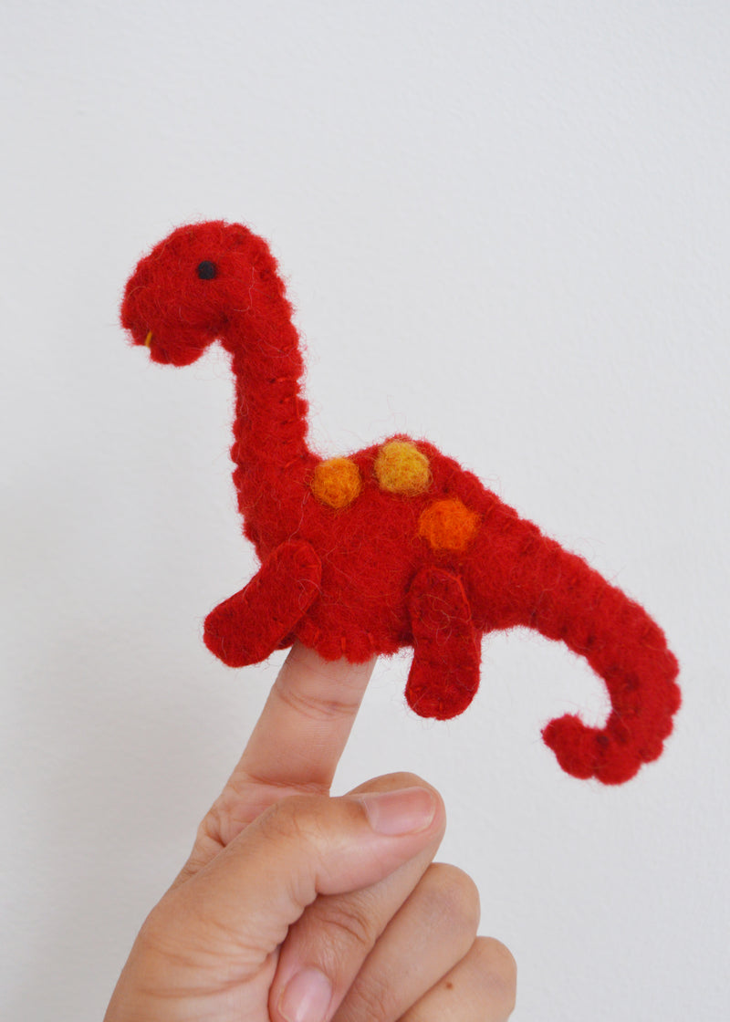 Dinosaur Finger Puppet