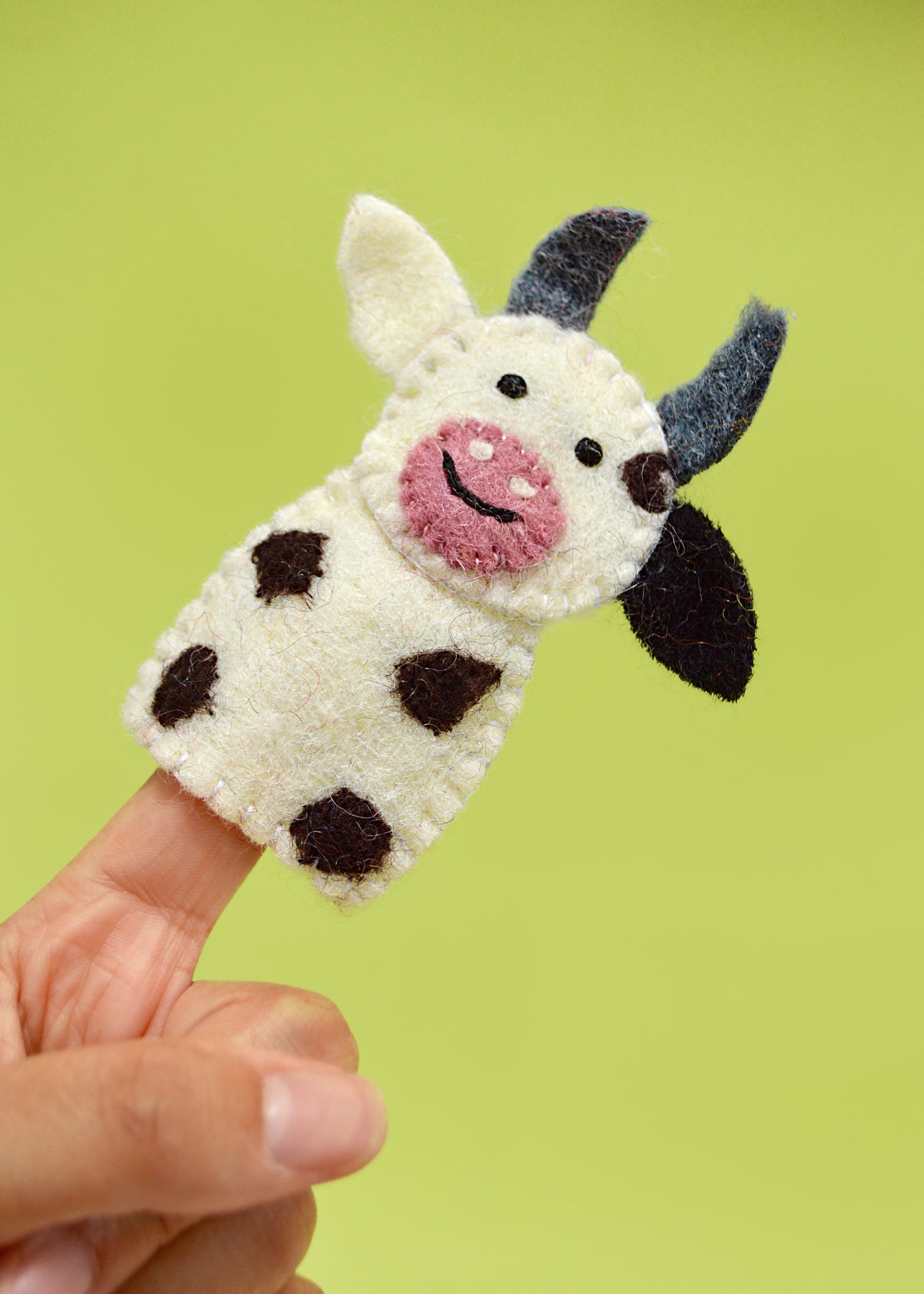 Cow Finger Puppet Elefair Giftware