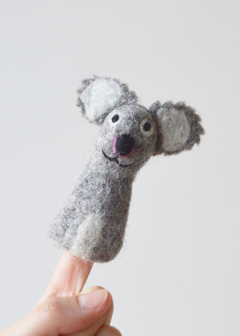 Koala Bear Finger Puppet